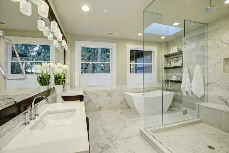 Wide Glass Shower Views