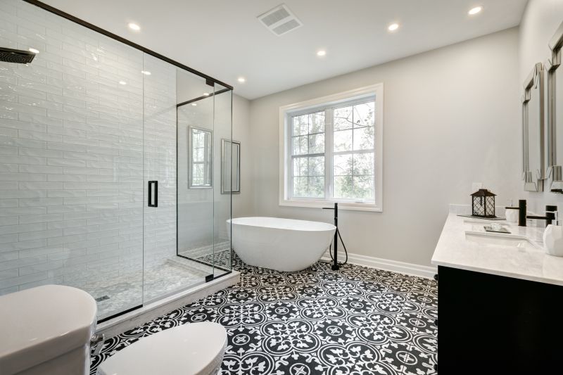 Open Concept Bathroom Layouts